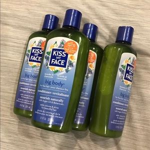 Kiss My Face Big Body Hair Conditioner 4 Set